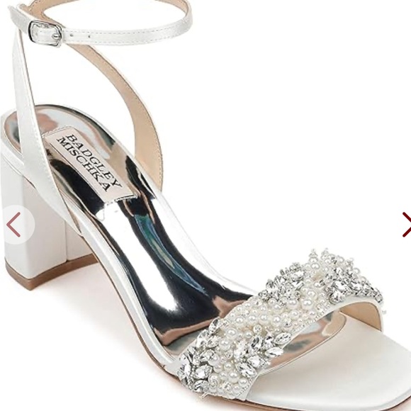 Badgley Mischka Clara Heeled Sandals size 5 - Picture 2 of 5